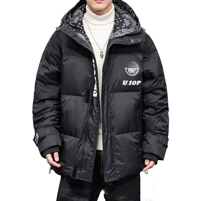 Men's Thickened White Duck Down Jacket Trend