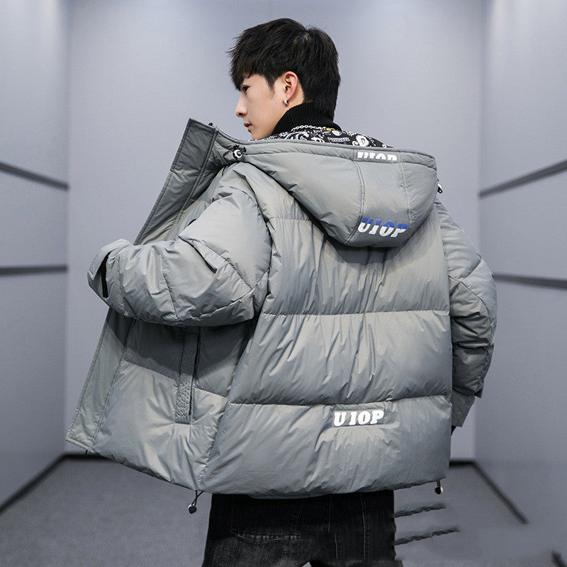 Men's Thickened White Duck Down Jacket Trend